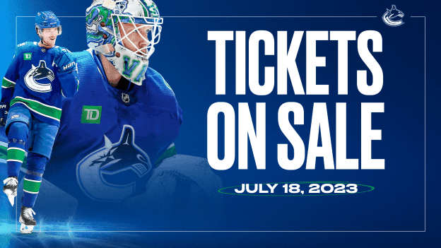 Canucks Announce Single Game Tickets On Sale July 18