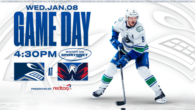 Game Notes: Canucks at Capitals
