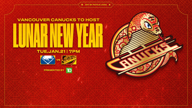 Canucks to Host Lunar New Year Celebration Honouring the 'Year of the Snake', Presented by TD