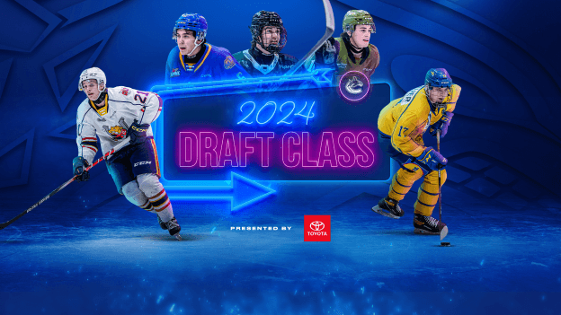Canucks Select Five Players at the 2024 NHL Entry Draft