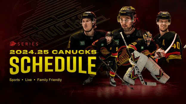 Canucks Announce 2024.25 Regular Season Schedule