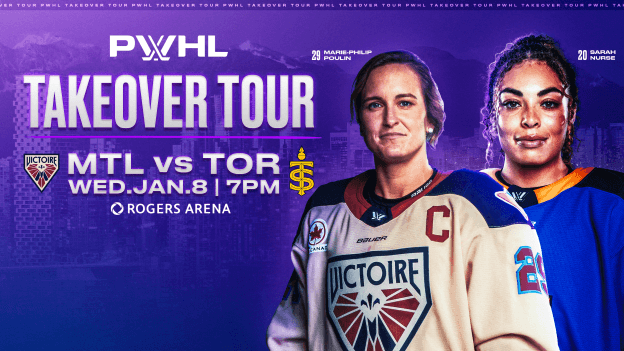 Rogers Arena to Host PWHL Takeover Tour™ Neutral-Site Game
