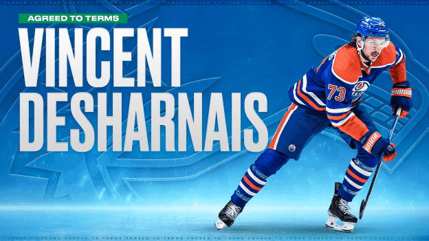 Canucks Agree to Terms with Defenceman Vincent Desharnais on a Two-Year Contract