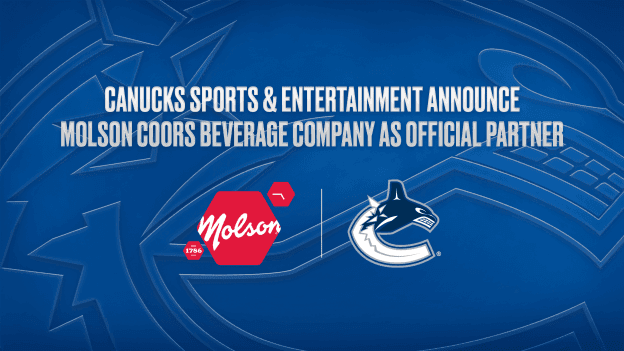 Canucks Sports & Entertainment Announce Molson Coors Beverage Company as Official Partner