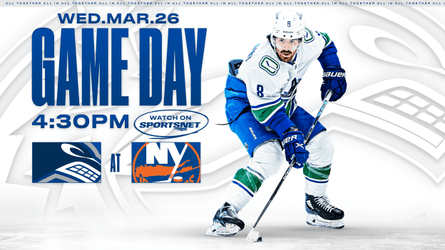Game Notes: Canucks at Islanders