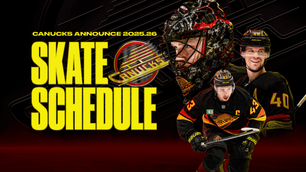 VANCOUVER CANUCKS ANNOUNCE 2025.26 BLACK SKATE JERSEY SCHEDULE
