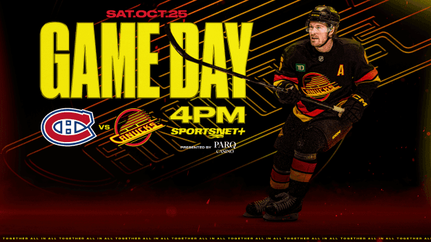 Game Notes: Canucks vs. Canadiens